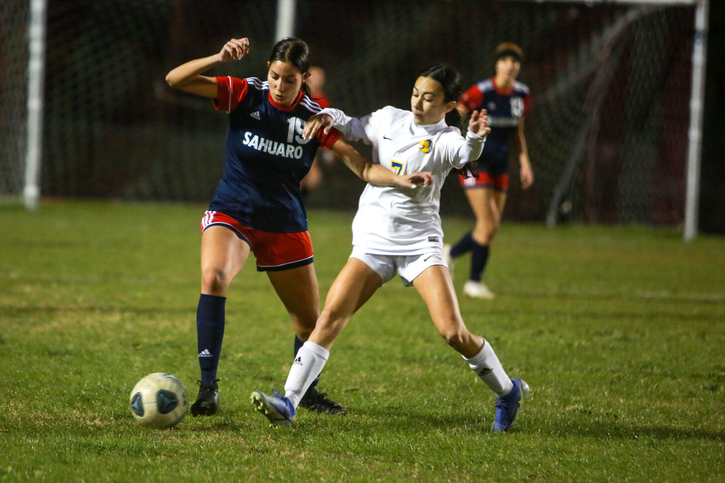Sahuarita at Sahuaro high school girl's soccer